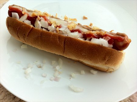 Is this the best hot dog in the world?