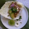 Green Pork Chilli (with grain free tacos)