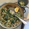 Lazy Broccoli with Chickpeas and Garlic
